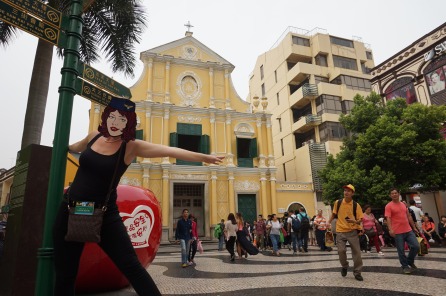 St Dominic's church Senado Square Macau